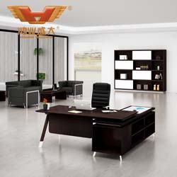 簡(jiǎn)潔時(shí)尚班臺(tái) 大氣收納班臺(tái)H80-0169